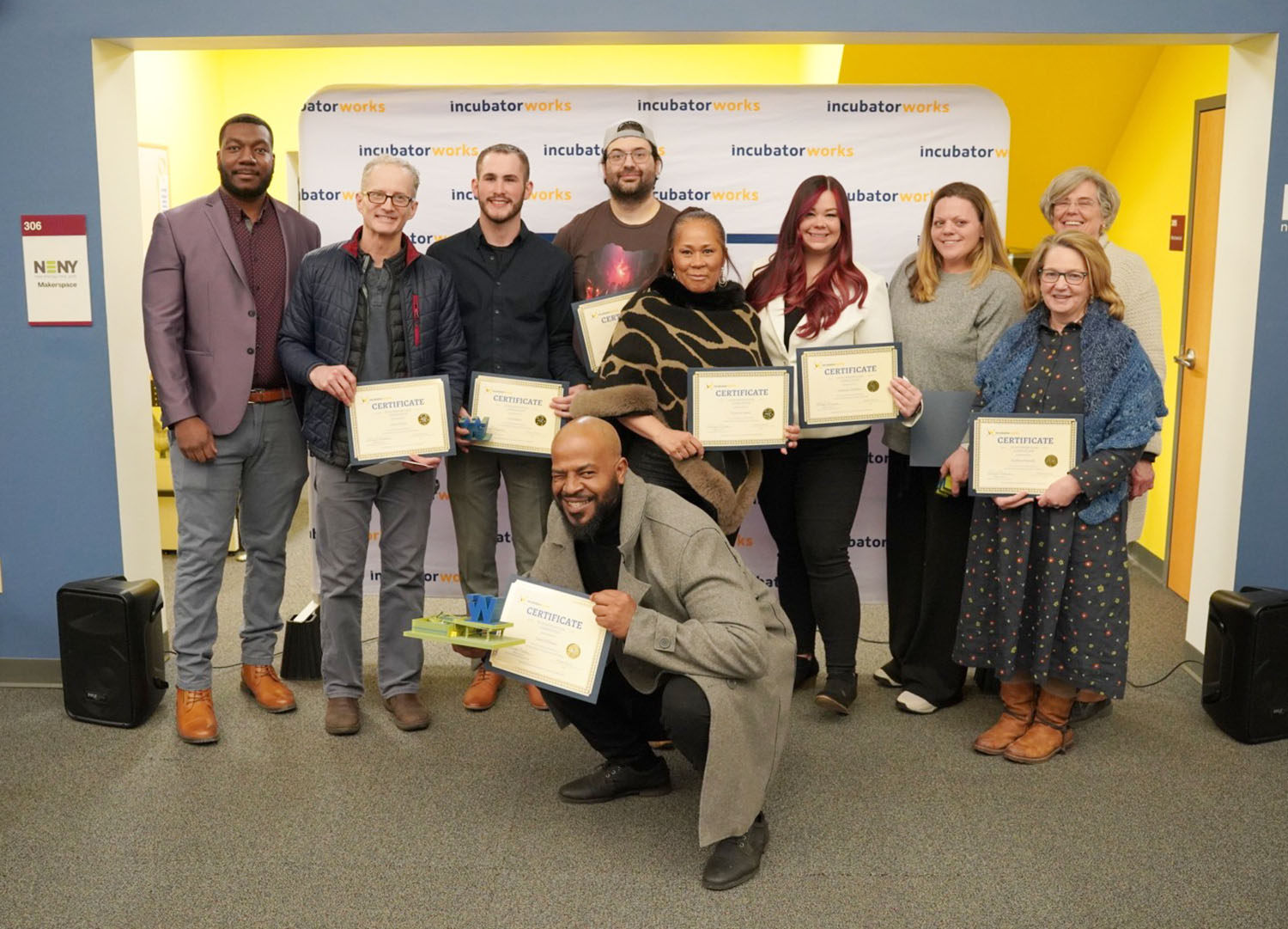 IncubatorWorks Business Plan Class Graduation
